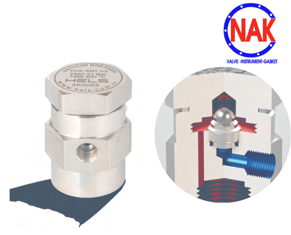 Giới Thiệu Van Phá Chân Không HELS HVK-34 Giới Thiệu Van Phá Chân Không HELS HVK-34