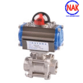 Giới Thiệu Van Bi 3 Ngả Điều Khiển Khí Nén AUTOMA Double Acting
