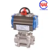 Giới Thiệu Van Bi 3 Ngả Điều Khiển Khí Nén AUTOMA Double Acting