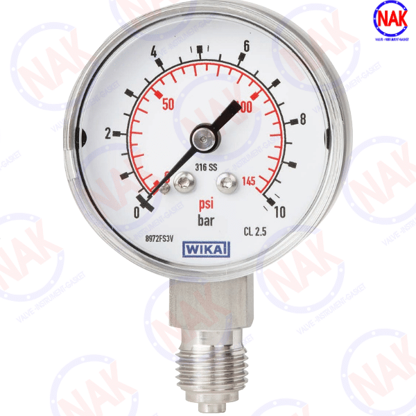 Giới Thiệu Đồng Hồ Áp Suất WIKA 131.11 Giới Thiệu Đồng Hồ Áp Suất WIKA 131.11