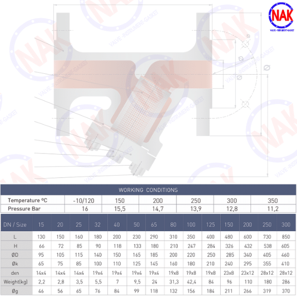 Thông Số Kỹ Thuật BVALVE BV12064 Thông Số Kỹ Thuật BVALVE BV12064