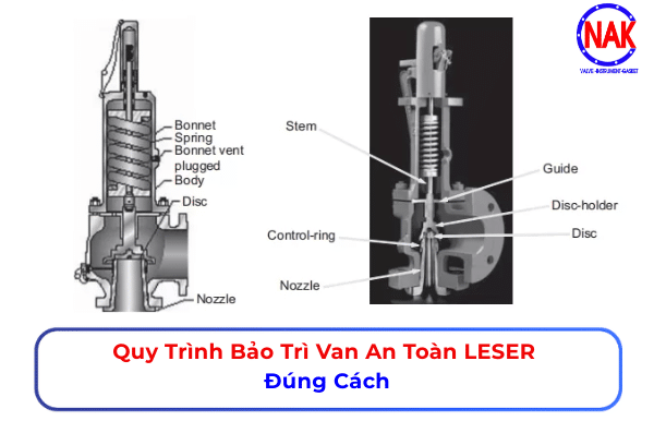 Quy Trình Bảo Trì Van An Toàn LESER Đúng Cách