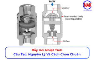 Bẫy Hơi Nhiệt Tĩnh Cấu Tạo, Nguyên Lý Và Cách Chọn Chuẩn