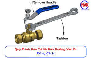 Quy Trình Bảo Trì Và Bảo Dưỡng Van Bi Đúng Cách