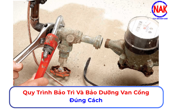 Quy Trình Bảo Trì Và Bảo Dưỡng Van Cổng Đúng Cách