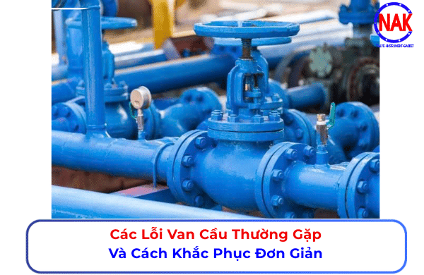 Các Lỗi Van Cầu Thường Gặp Và Cách Khắc Phục Đơn Giản