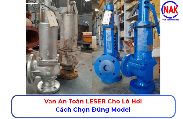 Van An Toàn LESER Cho Lò Hơi Cách Chọn Đúng Model